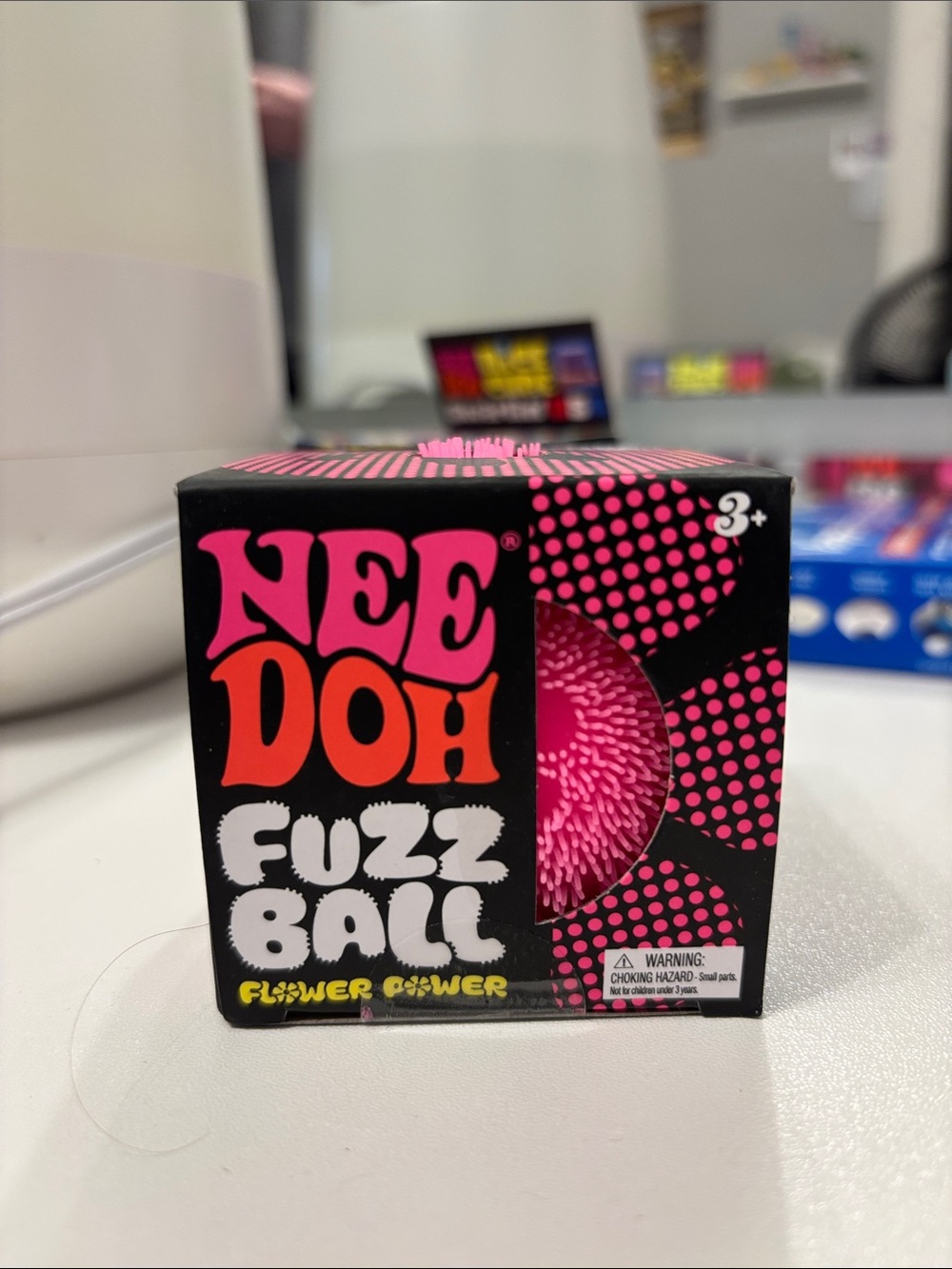 RARE NEE DOH Fuzz Ball - Pink